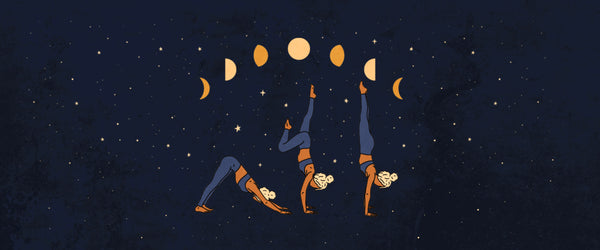 how to practice yoga with the moon