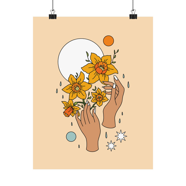 Reaching for Daffodils