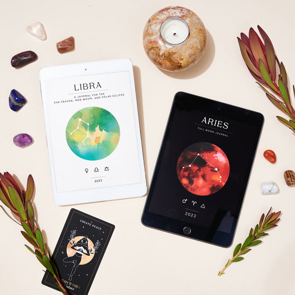 Libra Season + Aries Full Moon Workbook Bundle (Digital)