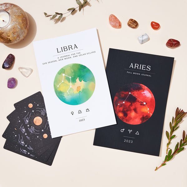 Libra Season + Aries Full Moon Workbook Bundle (Printed)
