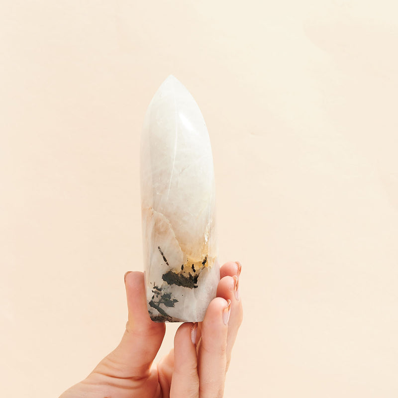 Tourmalinated Quartz Flame Stability