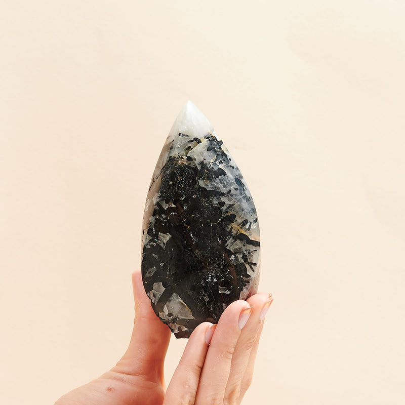 Tourmalinated Quartz Flame Elevate