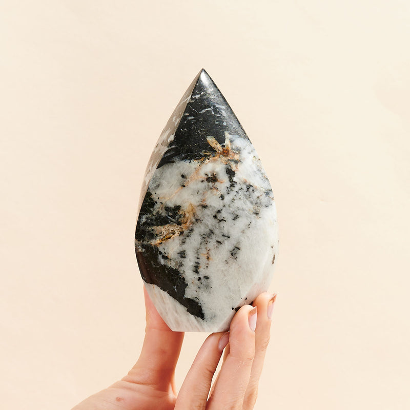 Tourmalinated Quartz Flame Breath