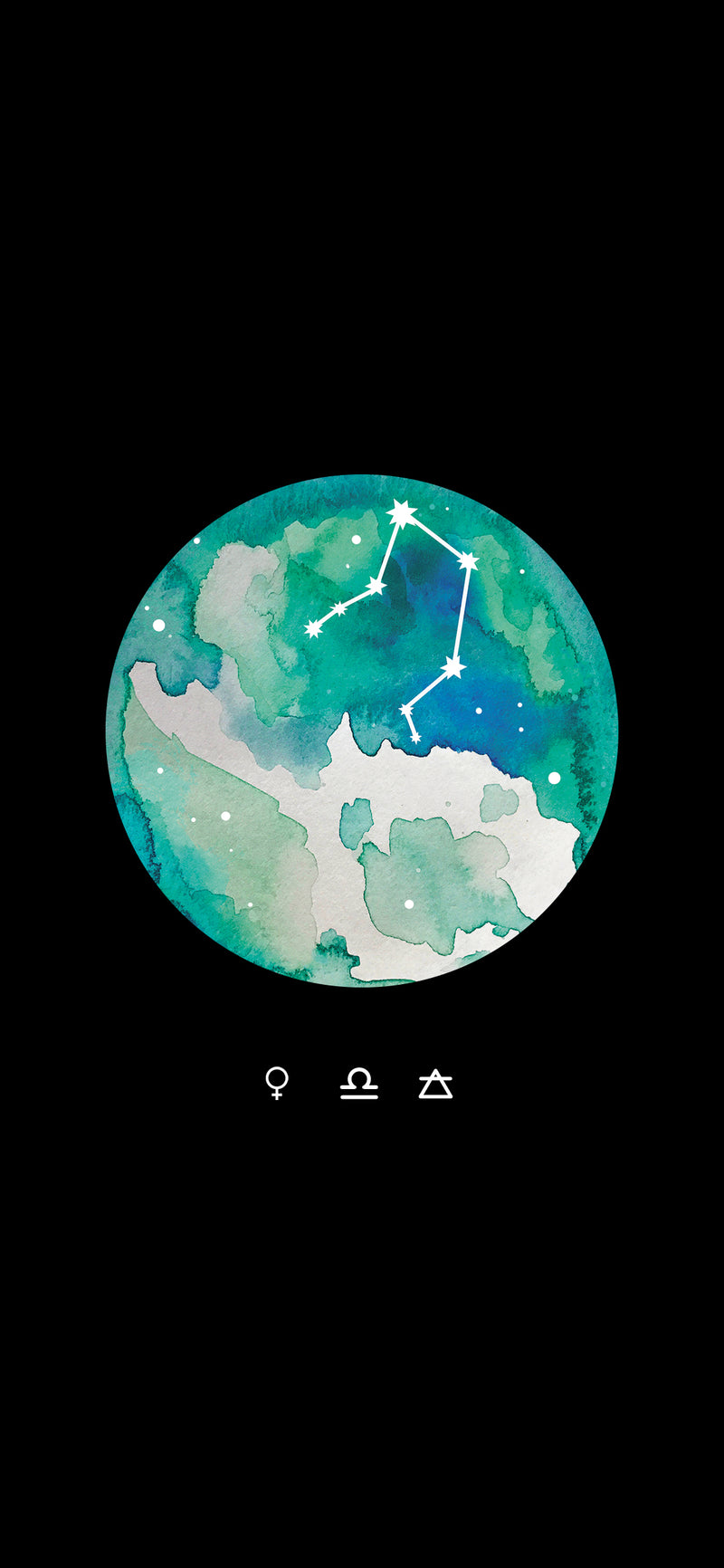 Libra Full Moon Wallpaper