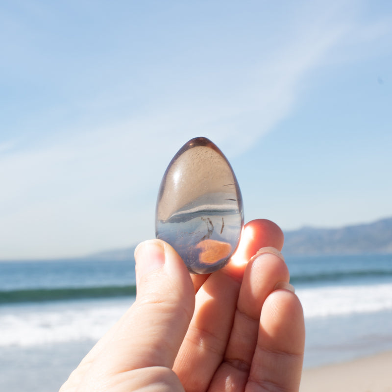 Smokey Citrine Egg